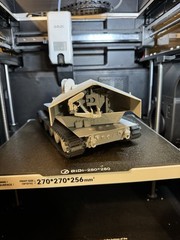 Waffentrager auf E100 German Tank Destroyer 1:35 Model
