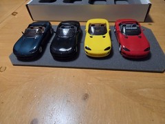 1992-95 Dodge Viper RT/10 (4Pk) Plastic Dealer Promo Model 1:25 Collectors Set