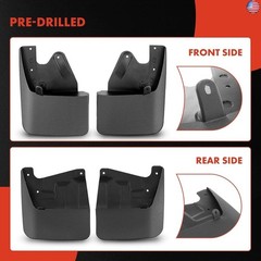 A-Premium Mud Flaps Compatible with Toyota Tundra 2022 2023 2024 2025 2026,
