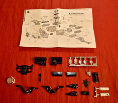Monogram 1966 Chevy Malibu SS Flip Front 454 Rat Engine 1/24