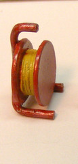 (2ea) Cord Reel for Generator 1/32nd Scale for Fire Models by Don Mills Models