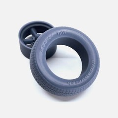 1/24 Resin 15 inch Torq Thrust D Wheels, BFGoodrich Radial T/A Tires, and Brakes