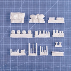 1/35 Resin Figure Willys MB US Army WWII Jeep Applique Armor Set (no car)