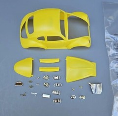 AMT 1/25 1971 VOLKSWAGEN SUPERBUG GASSER BUG COCA-COLA BODY AND RELATED PARTS