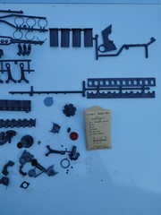Revell 1961 Chrysler Slant Six Motorized Engine 1/4 Model Kit H-1553 *Incomplete