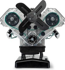 V8 Engine Model Kit: Build a Transparent Working 8-Cylinder Engine in Hours