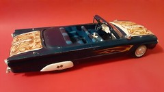 Model Car, 1961 Ford Galaxy, AMT Model, Original 60’s Model, Some Custom Pieces