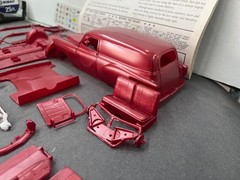 Revell H1219 1953 Chevy Sedan Delivery Gasser Panel 1970 Vintage KIT 1/25 McM