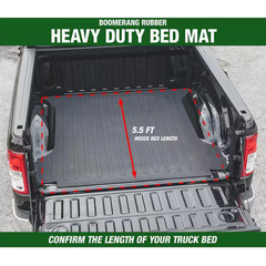 5.5 Ft. Truck Bed Mat Heavy Duty Utility Cargo Liner Fits Ford 2015-2025 F150 Sh