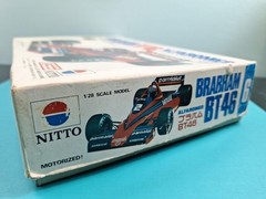 1/28 Nitto Alfa Romeo Brabham BT46 Parmalat Race Car Model Kit Open Box Motorize