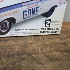 NEW! Sealed! Lindberg Color Me Gone 1964 Dodge 330 Super Stock Model Car Kit