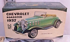 MPC 1932 CHEVROLET ROADSTER CAR BUD ANDERSON MODEL KIT 1:25 302-200