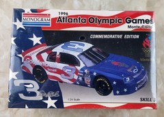 Monogram 1996 Atlanta Olympic Games Dale Earnhardt Monte Carlo 1:24 Model Kit
