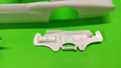 AMT 66 1966 Chevy Impala SS Mod Stocker 1/25 Body Hood Frame Bumper Race Car
