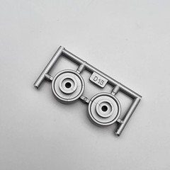 LS 1/16 Morgan Plus 8 Parts Kit Bash Wheel Hubs D13