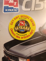 NEW SEALED Vintage 1/25 AMT Chevrolet C1500 454 SS Model Kit #6032