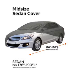 Polypro III Mid-Size Sedan Car Cover