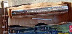 AMT Plated Tanker 1/25 scale for parts only not complete sold as parts only