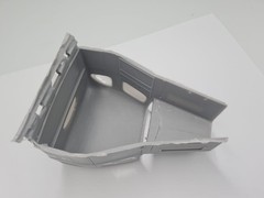 1/25 White WB-Series Sleeper Cab Full Resin Kit with Diesel Engine Included