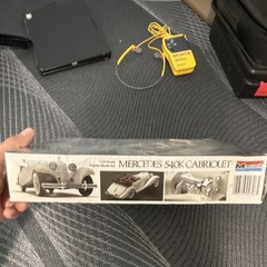 Monogram The Classic Mercedes 540K Cabriolet Model Kit #2306 – NEW, Sealed