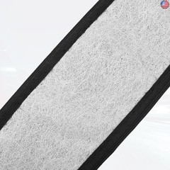 X AUTOHAUX Steering Wheel Cover Universal Elastic Stretch Antislip Breathable