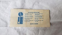 Vintage 1972 Monogram 6656 Honest Engine Model Kit STICKER DECAL SHEET ONLY