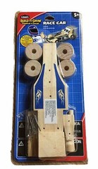 Lowes Build And Grow RACE CAR Pre-Cut Wood DIY Craft Kit 2010 New & Still Sealed