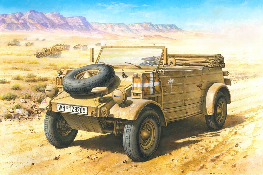 Meng 1/35 German Pkw.K1 Kubelwagen Type 82, North Africa