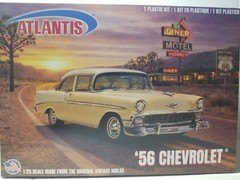 56 Chevrolet HOOD for Atlantis Revell 1:25 Model Kit 1956 Chevy