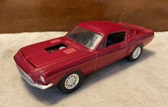Vintage Ford Shelby GT 500 Mustang Ready Built Model Car-Junkyard-Parts/Restore