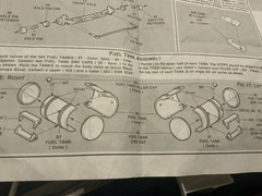 1 25 scale model parts Diamond Reo Fuel Tank Assembly Only