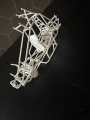 3D Printed Set of 2, 1/25 Scale Late Model and Sprint Car Unassembled Dirt Track