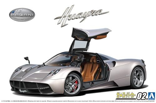 Aoshima The Super Car No.2 1/24 Scale Pagani Huayra ’12 Plastic Model Kit Japan