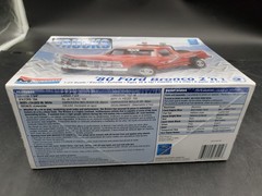 🔥😎Monogram Trucks ’80 Ford Bronco 2 n 1 Kit #85-7214 Factory Sealed Dented Box