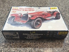 HELLER 1/24 SCALE ALFA ROMEO 1750cc “ZAGATO” SEALED KIT! CIRCA 1980’s! VMCP!