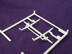 1979 GMC Captain Hook Wrecker FRONT AXLE / SPRINGS for Revell 1:25 Model Kit 79