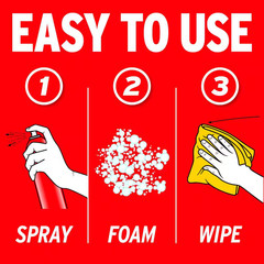 18.5 Oz. Speed Foaming Bug and Tar Remover Aerosol Spray