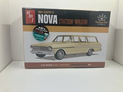 1:25 AMT 1963 Chevy II NOVA Station Wagon Plastic Model Kit NEW SEALED