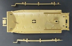 Academy 1/35th Scale Magach 6B Gal Batash – Lower Hull from Kit No. 13281