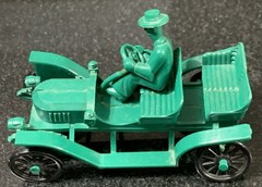 Vintage Lot Of 4 Revell Action Miniatures And 1 Other Plastic Model Car AS-IS