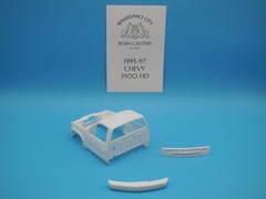 1995 Chevy 3500 HD 1/25th Scale Resin Cast Model Car Conversion Kit Cast By RCRC