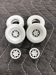 Resin Printed 1/25 37×13.50 Toyo M/t Tires Beadlock Wheels Race Truck Pre Runner