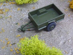 Roco Minitanks WWII US M-104 1-1/2T Cargo Trailer Lot #7431K©