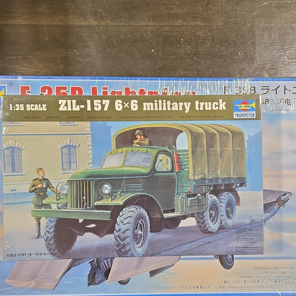 Trumpeter ZIL-157 6×6 Military Truck – 1/35 – Sealed in Manufacturer’s Wrap