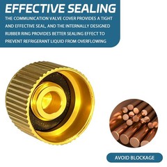Brass R134a AC Valve Caps for Toyota Honda Nissan Hyundai Subaru & More 2PCS