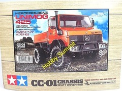 Tamiya R/C CC-01 UNIMOG 425 Truck w/LED 1/10 Full-Time 4WD Off Road 58609