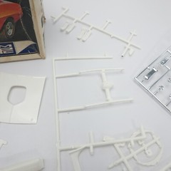 MPC 1971 Plymouth Barracuda 71 Hemi Cuda in Box – Partially Built