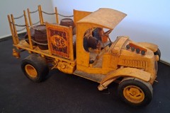 1:24 Vintage Monogram Beer Wagon survivor + AMT 32 roadster Pyro Packard parts