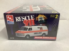 Rescue 911 TV Show, Ambulance, Police Car and Helicopter .