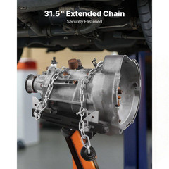 Transmission Jack Adapter, 1100 Lbs. / 0.5 Ton Load Capacity Automotive Transmis